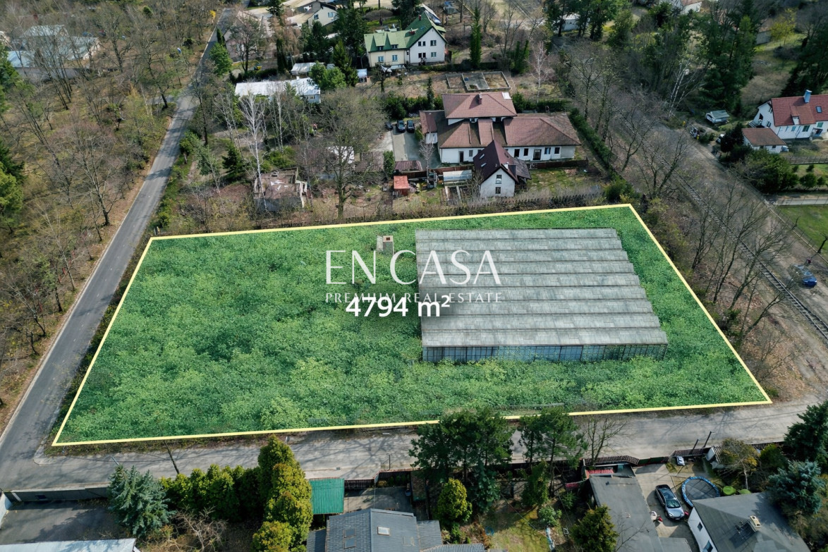 Plot Sale Milanówek Brwinowska 3
